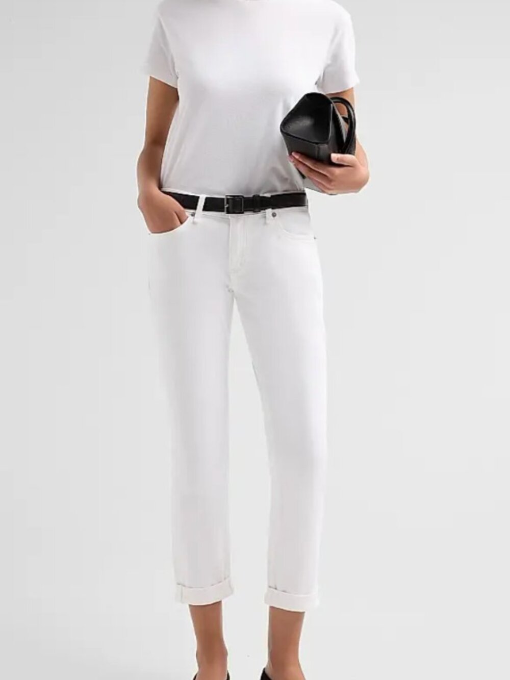 Rag and Bone - Dre Slim Boyfriend Jean in White - Size 27